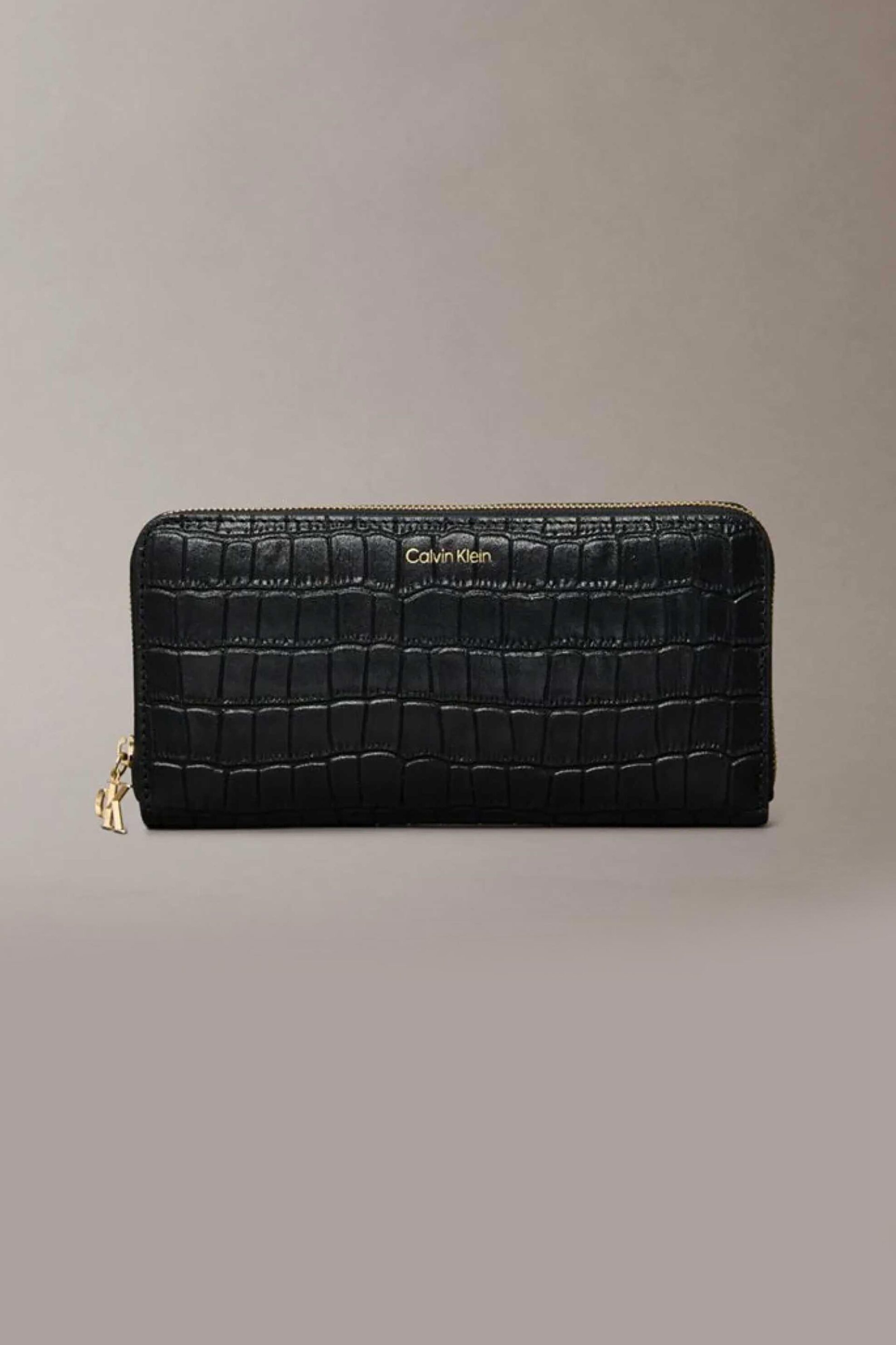 Calvin Klein Jeans γυναικείο δερμάτινο πορτοφόλι με croco pattern και λογότυπο | ONE SIZE