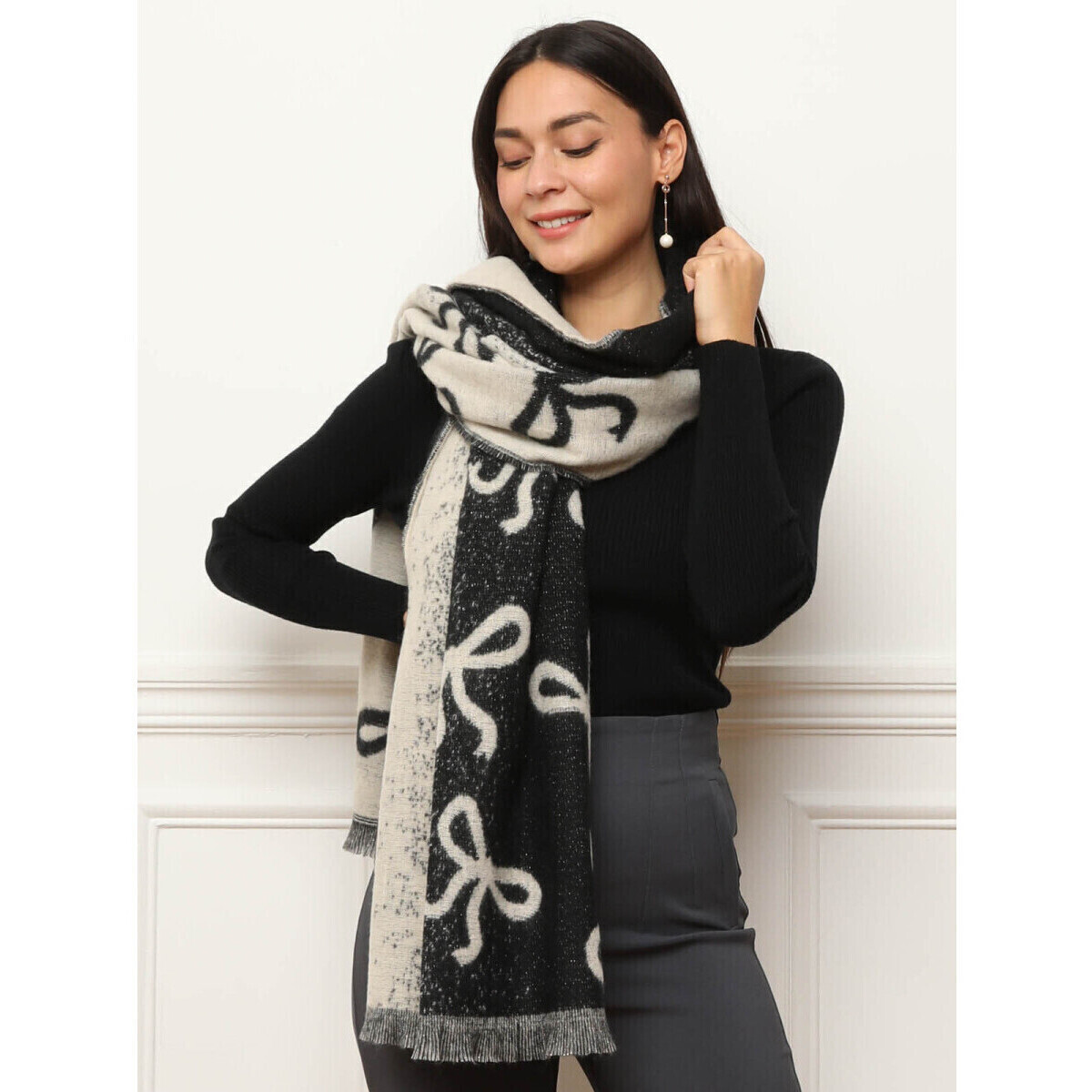 Κασκόλ La Modeuse 73432_P173204