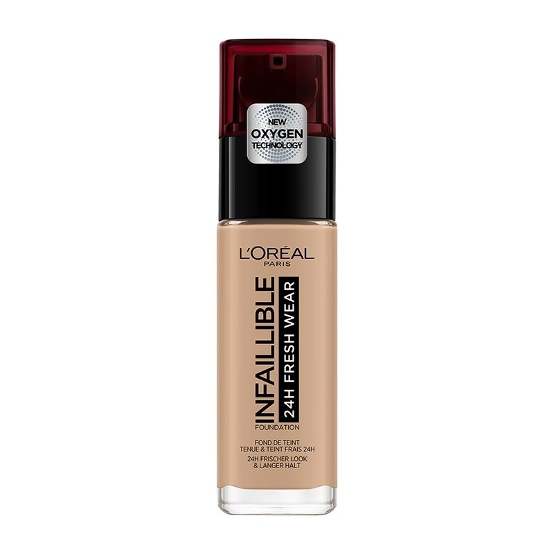 L'Oreal Paris Infaillible 24H Foundation 30ml Βάση που Εξασφαλίζει Διάρκεια & Ανθεκτικότητα - Sand