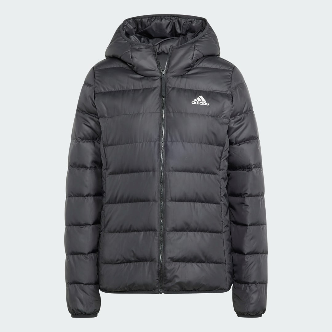 Essentials Light Down Hooded Jacket