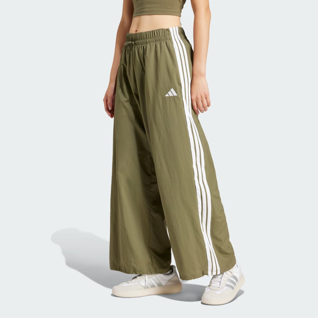Essentials 3-Stripes Lifestyle Woven Parachute Pants