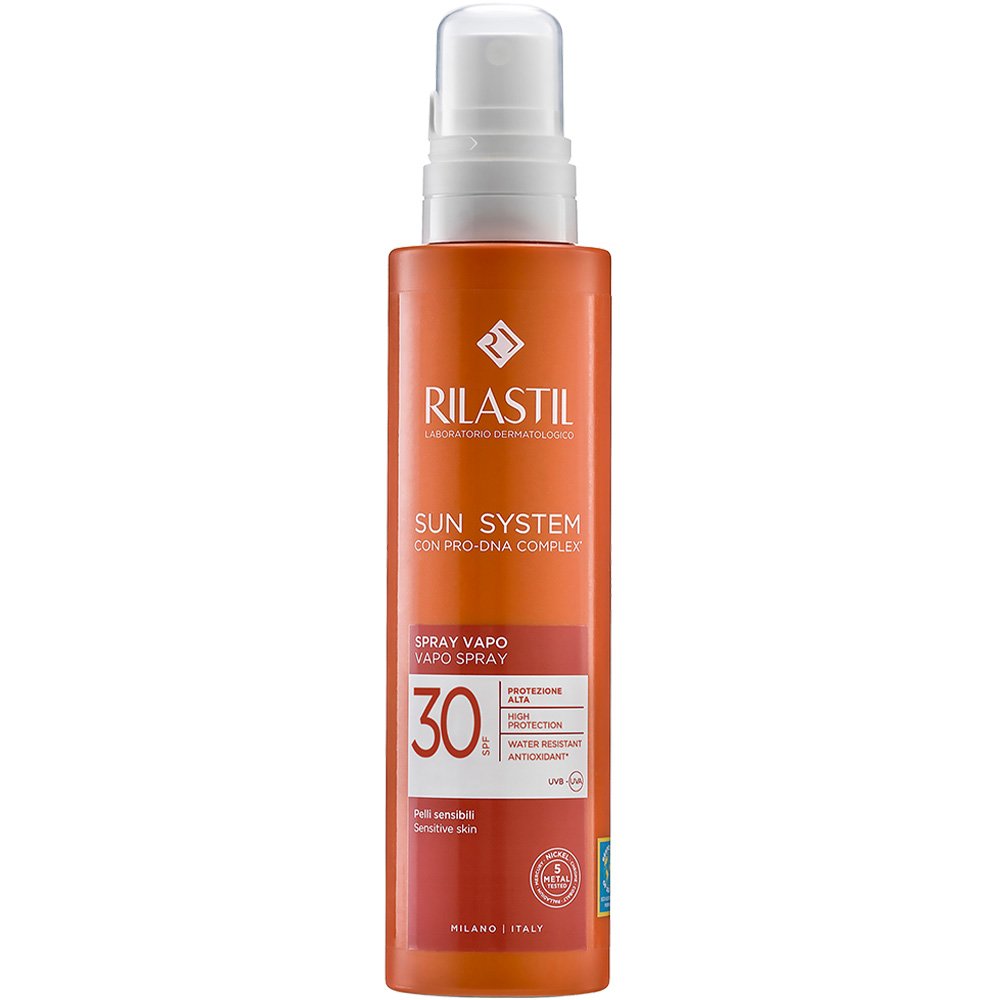 Rilastil Sun System Vapo Spray Spf30 Αντηλιακό Γαλάκτωμα Σώματος Υψηλής Προστασίας σε Spray 200ml