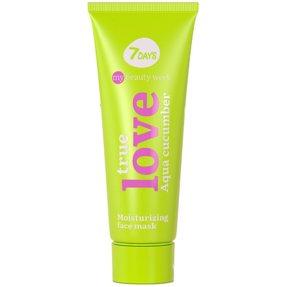 7DAYS My Beauty Week True Love Moisturizing Face Mask Ενυδατική Μάσκα Προσώπου 80ml