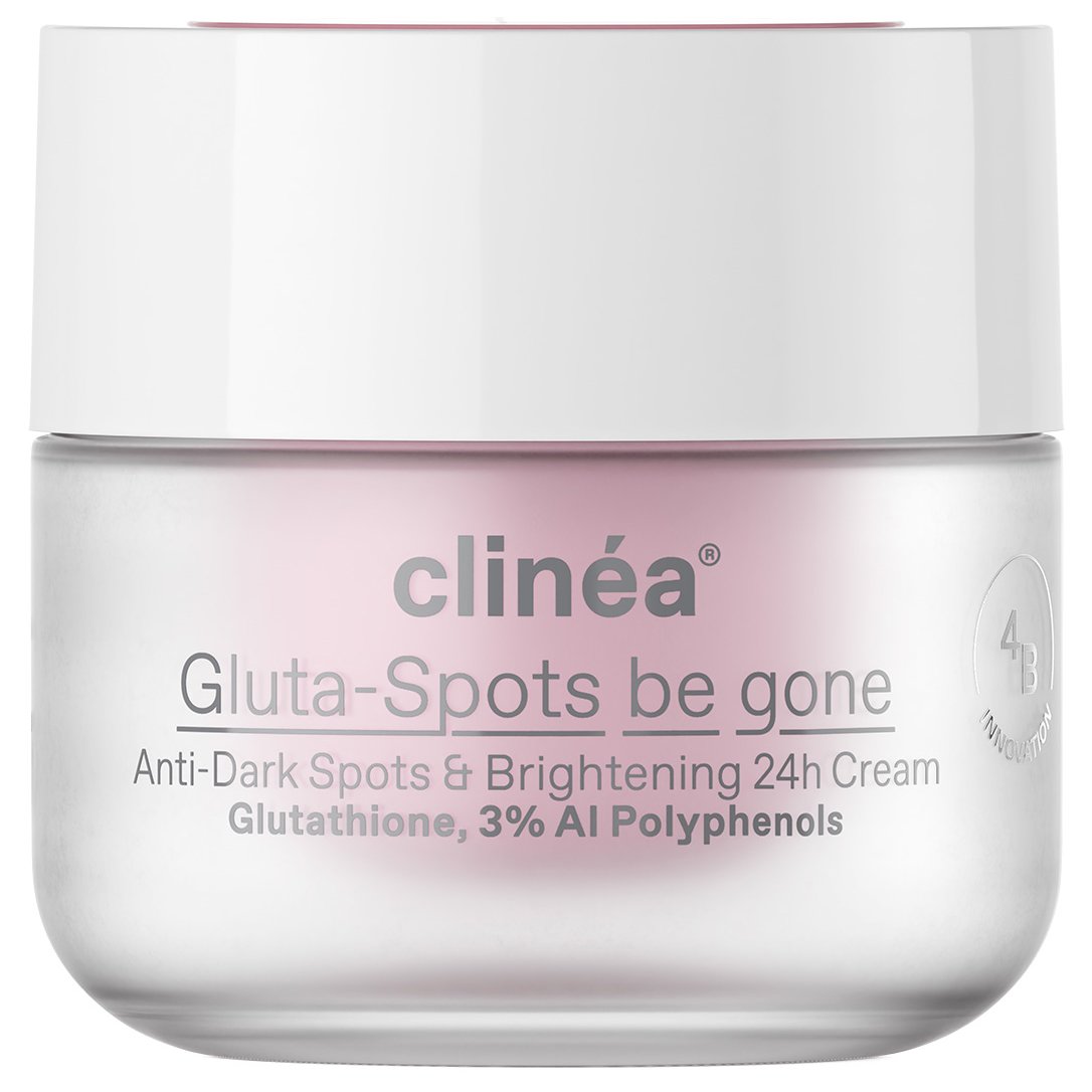 Clinea Gluta-Spots Be Gone Anti-Dark Spots & Brightening 24h Cream 24ωρη Κρέμα Λάμψης & Δράσης Κατά των Σκούρων Κηλίδων & της Υπερμελάγχρωσης 50ml