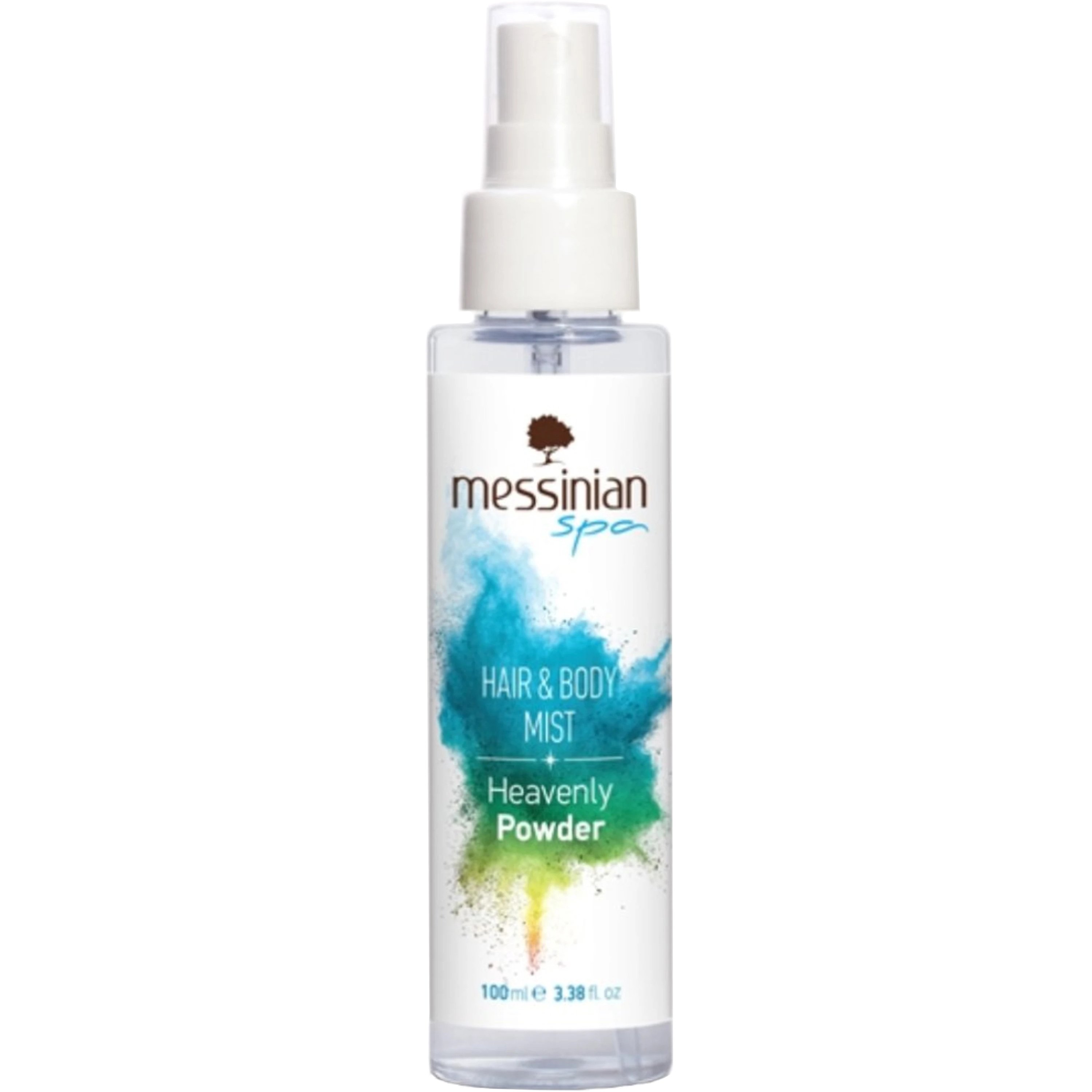 Messinian Spa Heavenly Powder Hair & Body Mist Ενυδατικό Mist Μαλλιών & Σώματος με Πουδρένιο Άρωμα & Νότες από Πέταλα Λουλουδιών 100ml