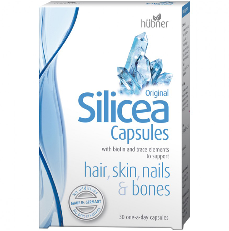 Hubner Silicea Original Φυσικό Συμπλήρωμα Διατροφής Κατάλληλο για την Ενίσχυση των Μαλλιών, Νυχιών και του Δέρματος 30caps