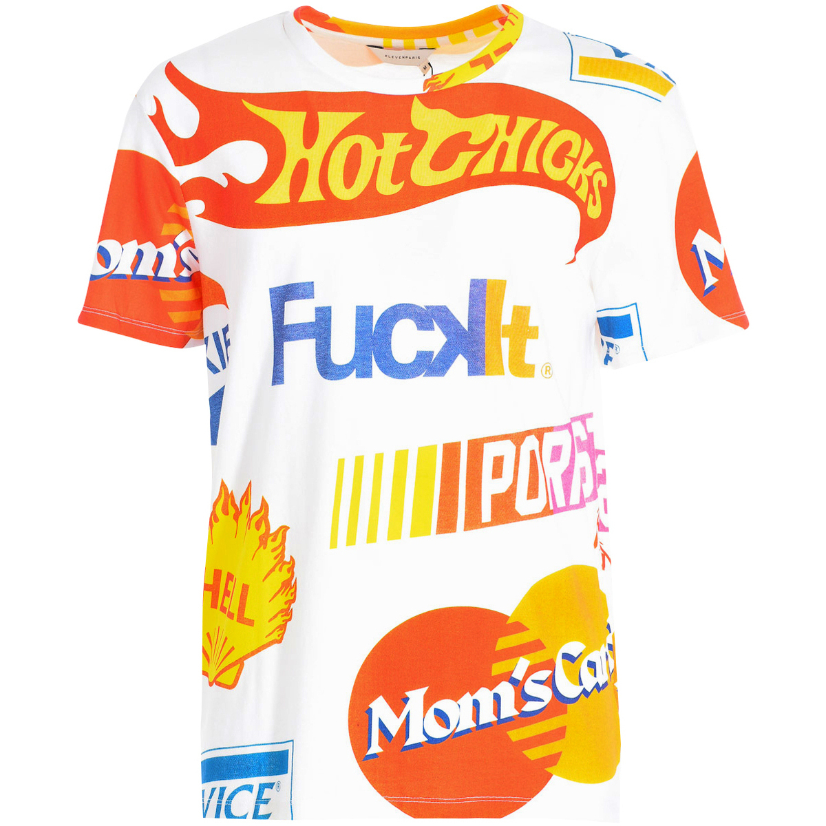 T-shirt με κοντά μανίκια Eleven Paris 17S1TS306