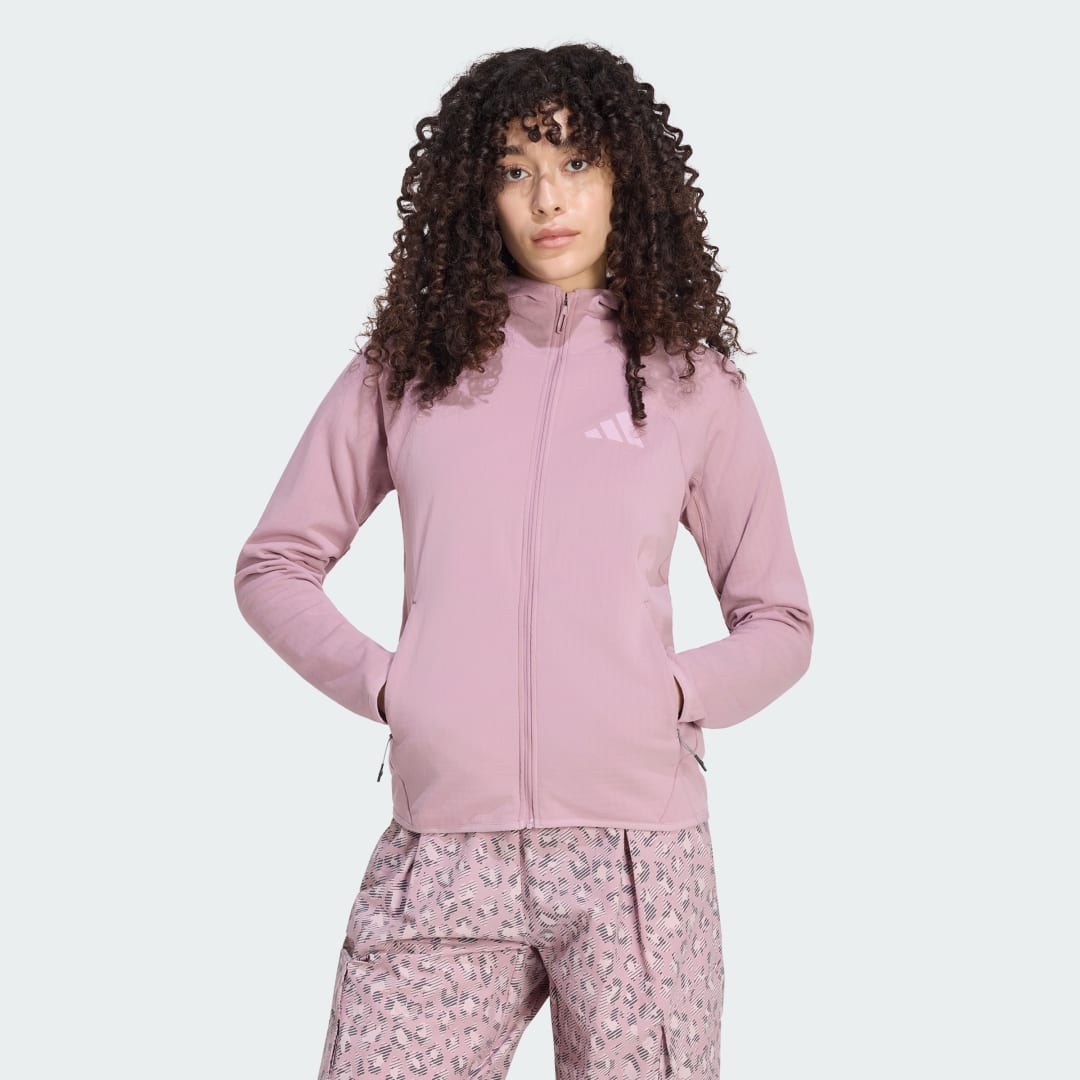 Φλις ζακέτα με κουκούλα Terrex Xperior CLIMAWARM+ Ventknit