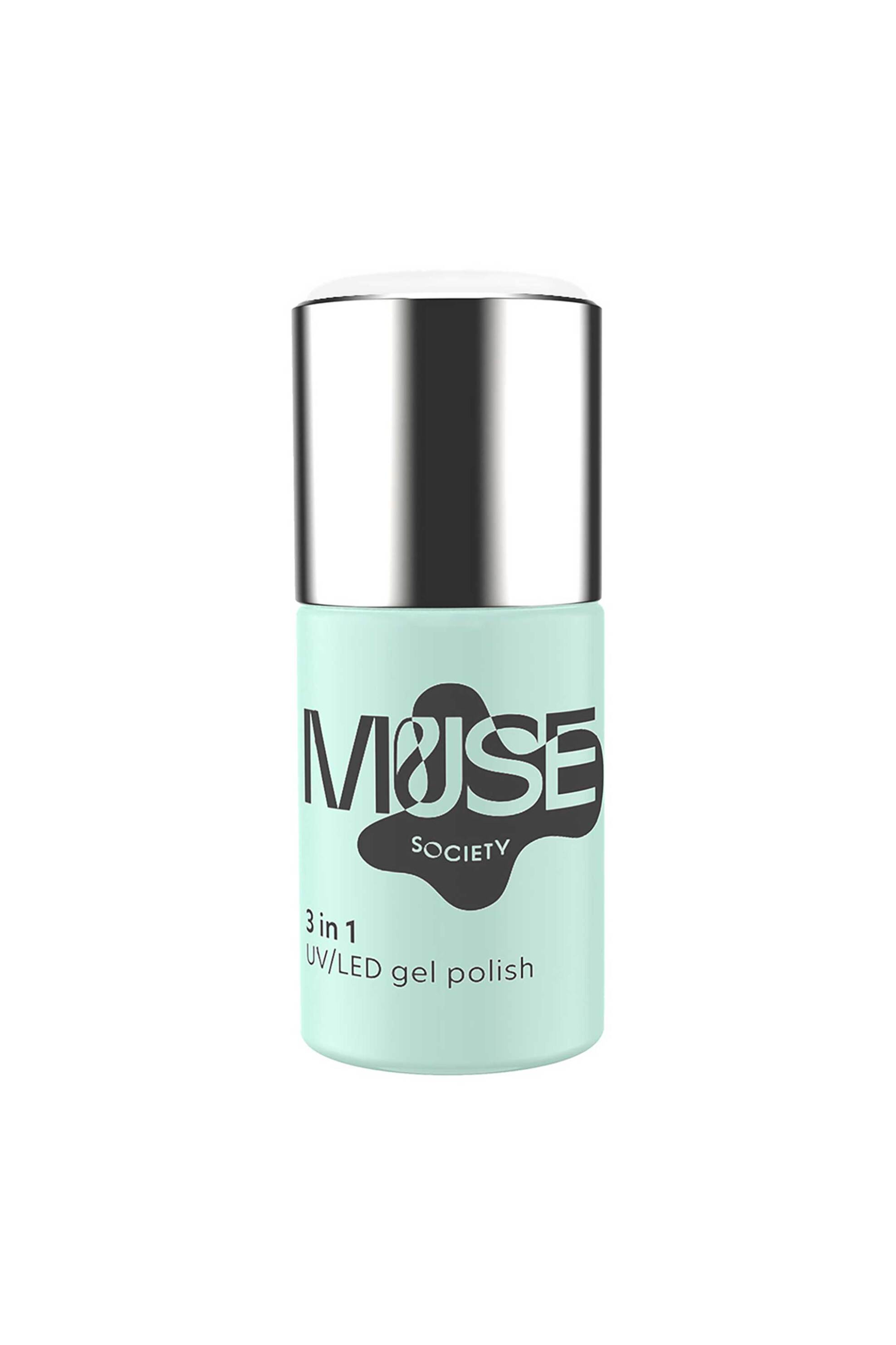 Muse Society Nail Gel Polish True White #001 10 ml