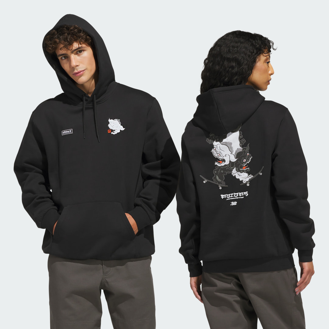 SKATEBOARDING x TEMPLE OF SKATE FOO DOG HOODIE