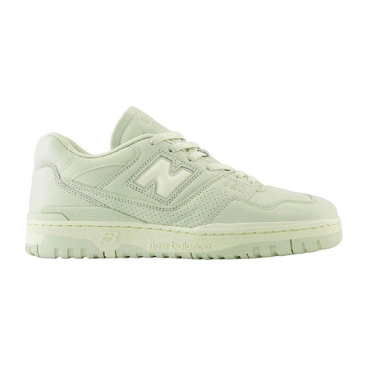 Xαμηλά Sneakers New Balance Chaussures New Balance BB550 unisexes en cuir blanc