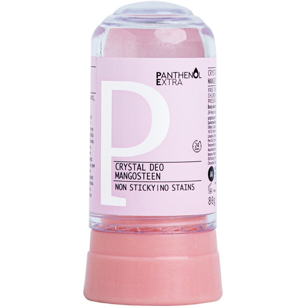 Panthenol Extra Mangosteen Crystal Deodorant Αποσμητικό Stick Φυσικού Κρυστάλλου με Άρωμα Mangosteen 80g