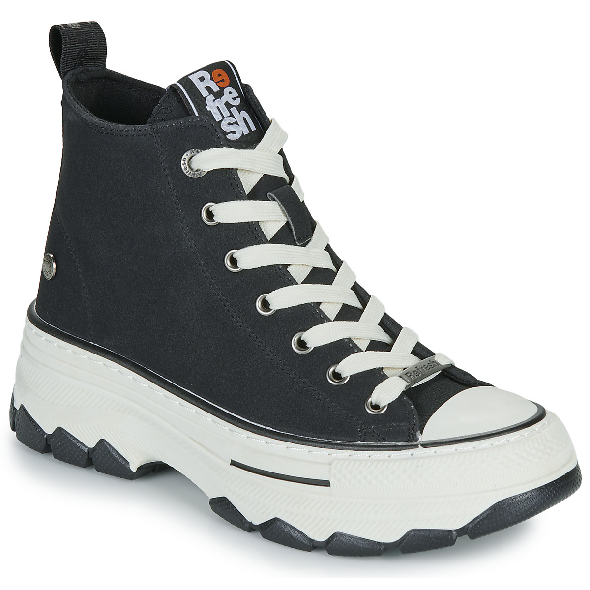 Ψηλά Sneakers Refresh 173078-BLACK