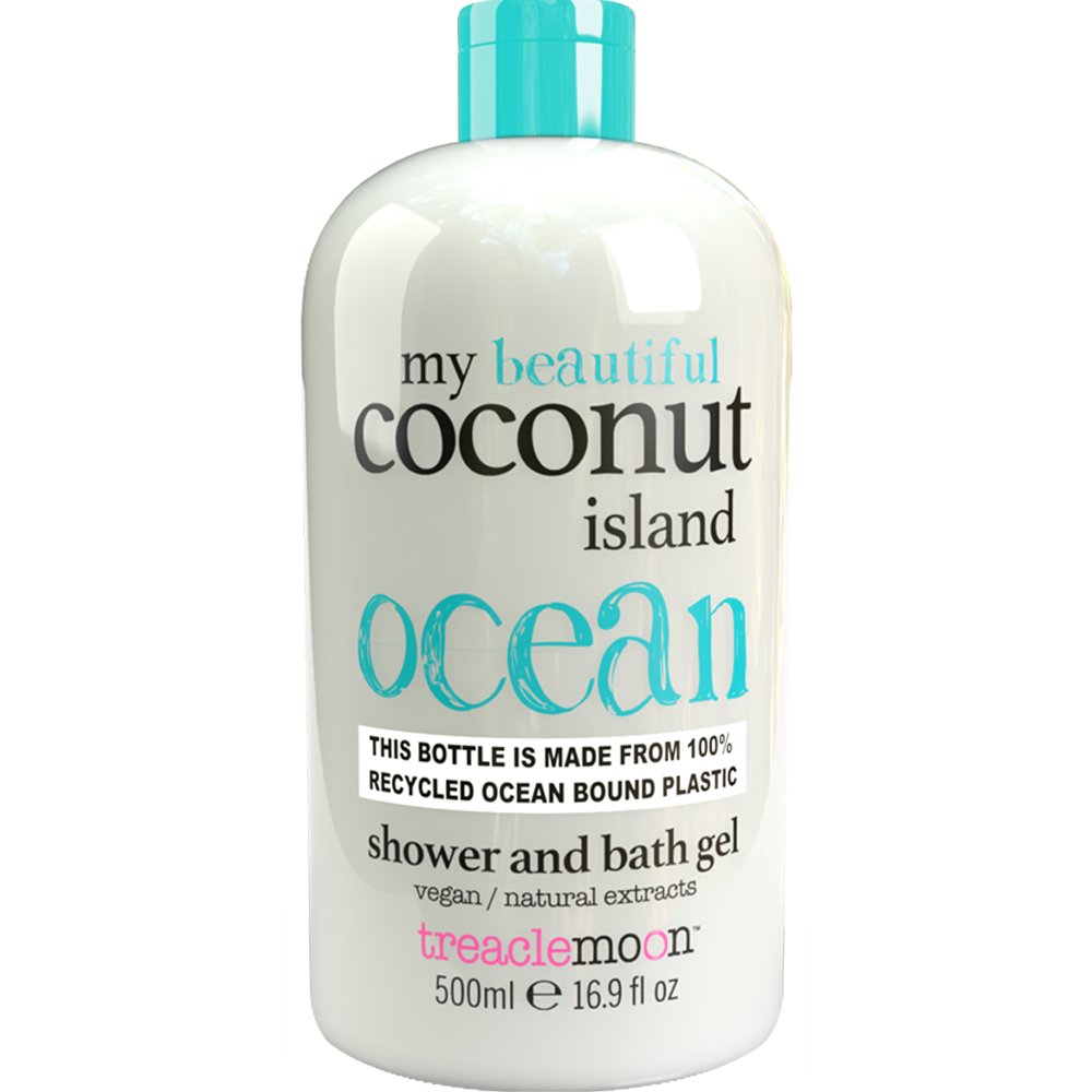 Treaclemoon My Coconut Island Bath & Shower Gel Αναζωογονητικό & Ενυδατικό Αφρόλουτρο Σώματος με Εκχύλισμα Καρύδας 500ml