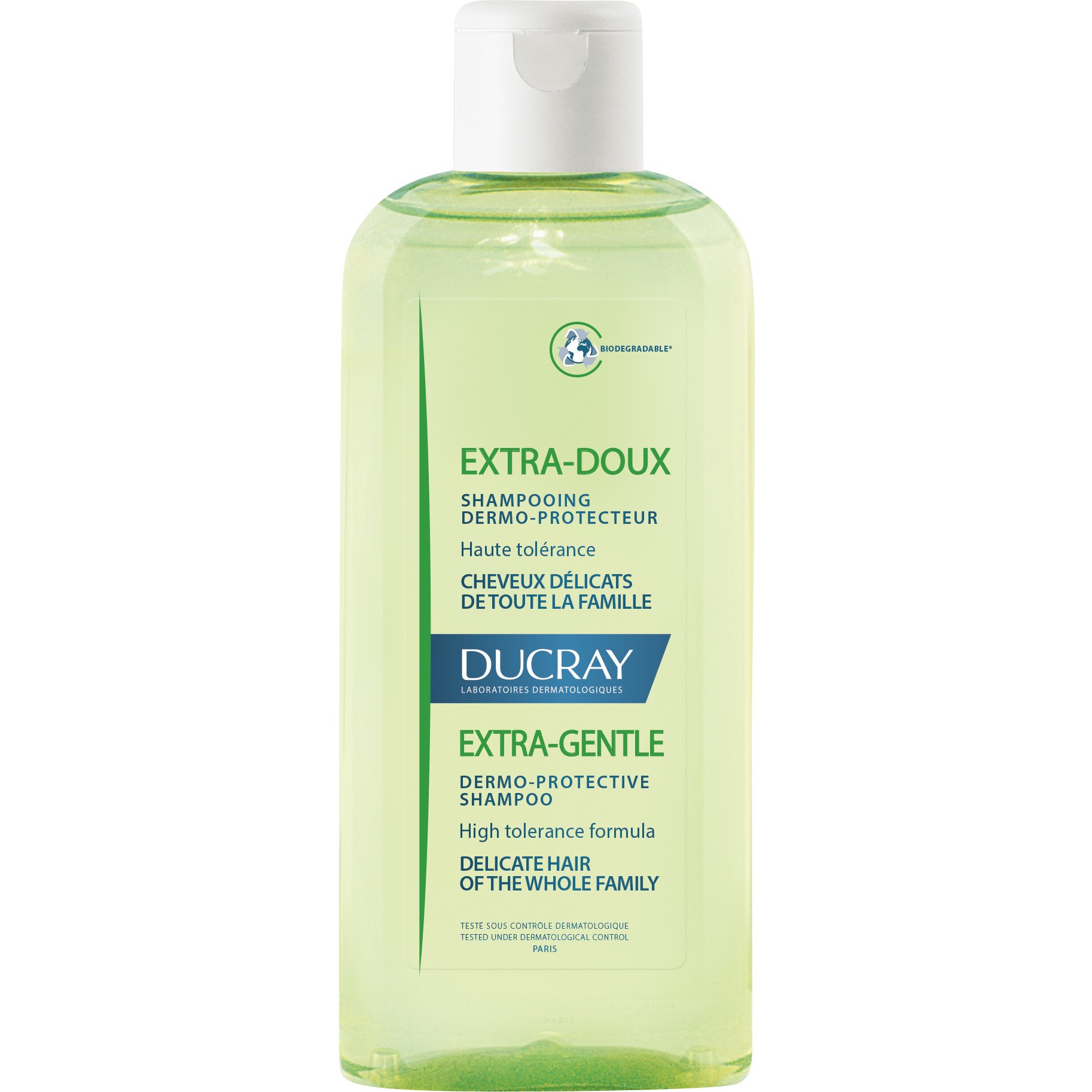 Ducray Extra-Doux Dermo-Protective Shampoo Σαμπουάν Συχνής Χρήσης για το Ευαίσθητο Τριχωτό 200ml