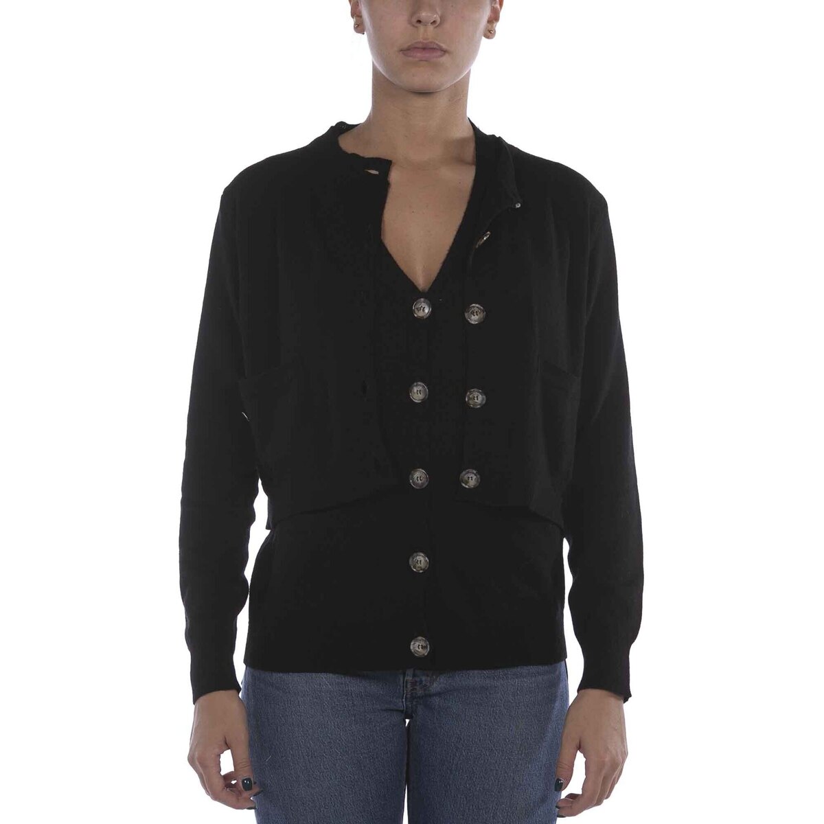 Φούτερ Manila Grace Cardigan Sovrapposto