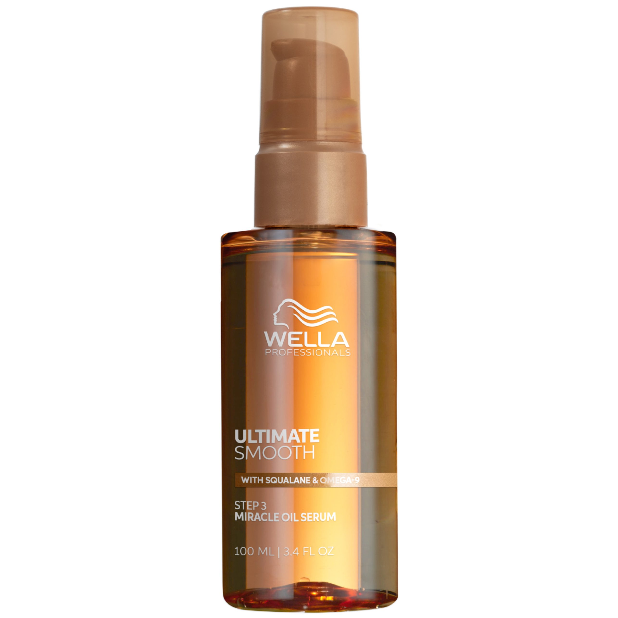 Wella Professionals Ultimate Smooth Step 3 Miracle Oil Serum Πολυτελής Θεραπεία Θρέψης που δεν Ξεβγάζεται για Ξηρά & Φριζαρισμένα Μαλλιά 100ml