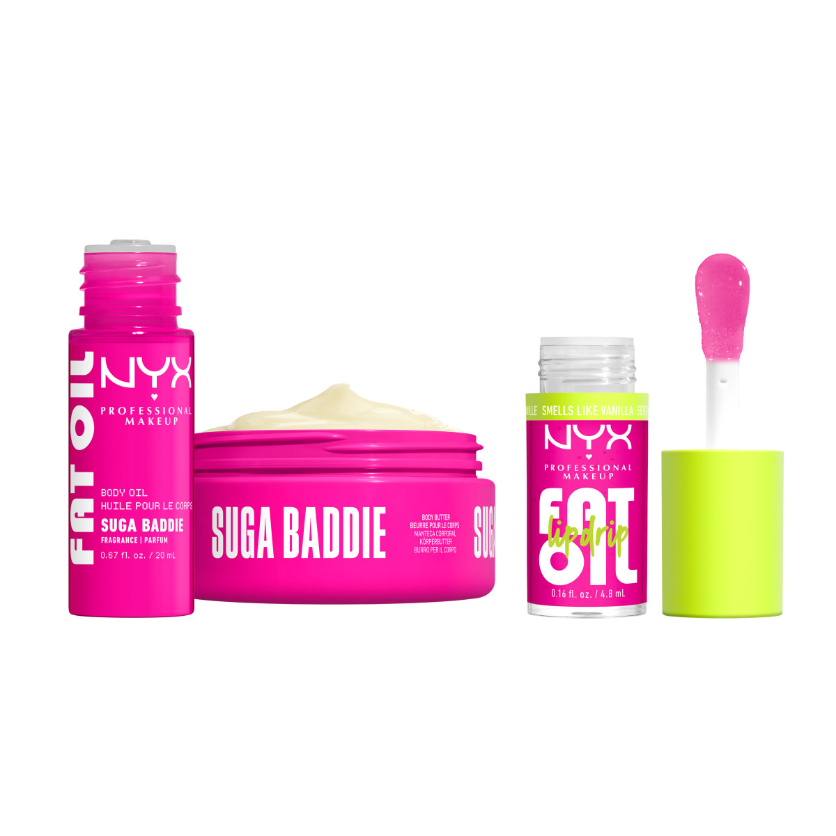 Fat Oil Lip & Body Kit Suga Baddie