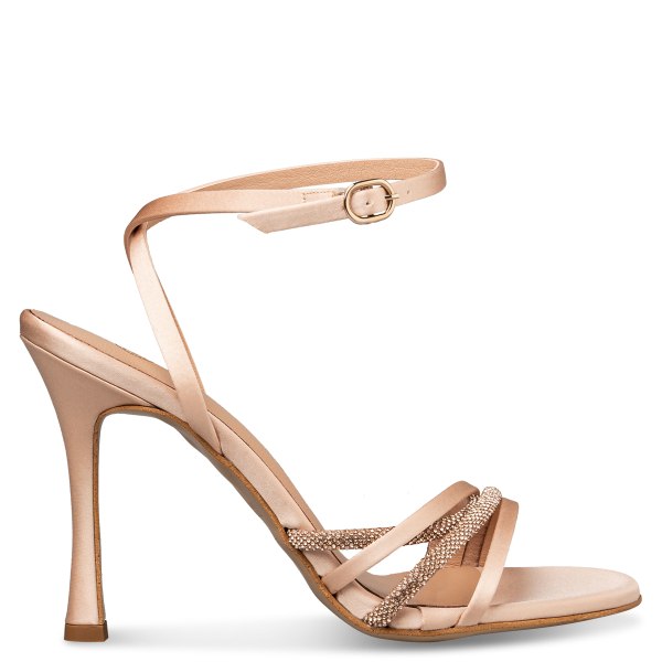 FLARED HEEL SANDALS