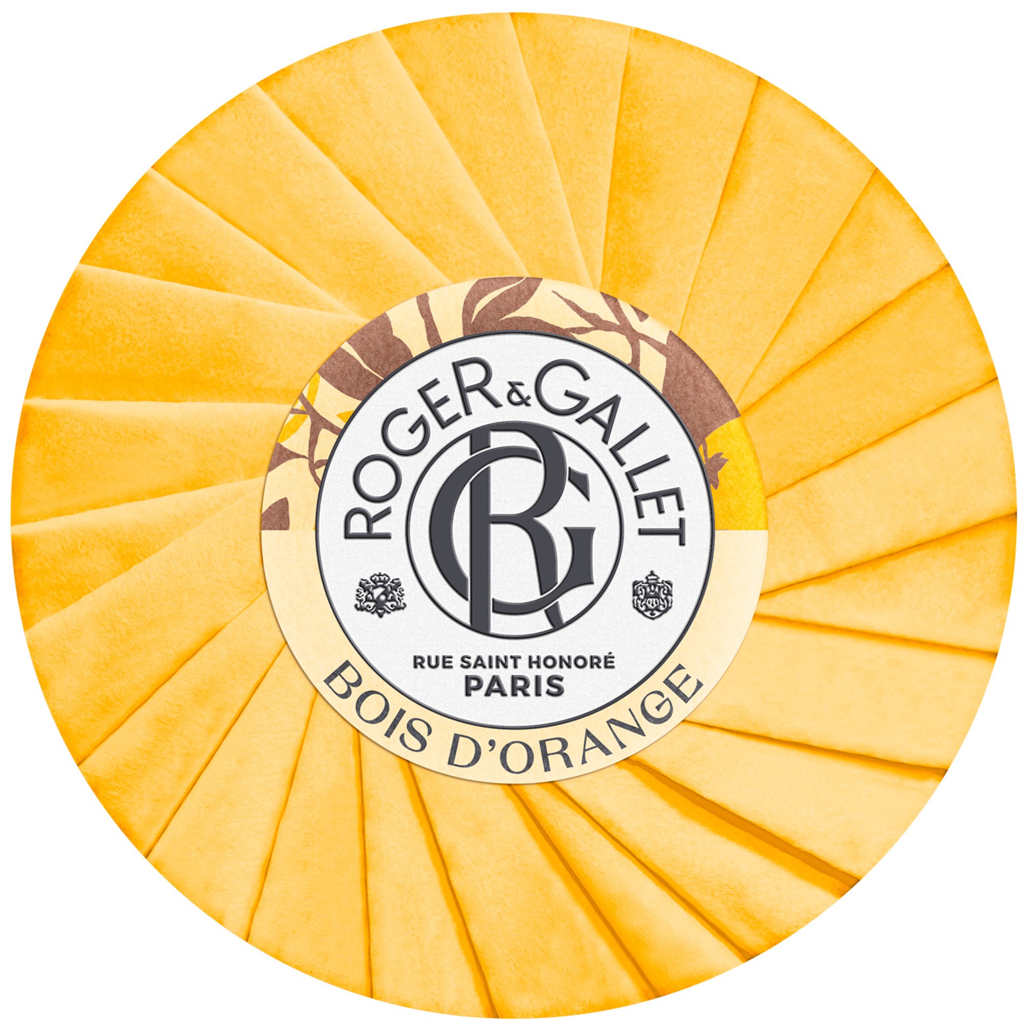 Roger & Gallet Bois D' Orange Perfumed Soap Bar Αναζωογονητικό Φυτικό Σαπούνι Σώματος με Άρωμα Νεράντζι, Πορτοκάλι 100gr
