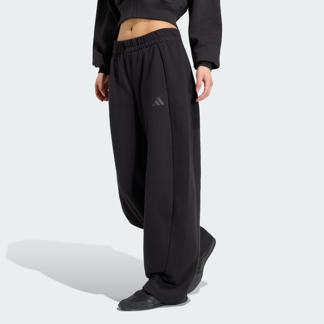 Παντελόνι barrel από φλις Essentials Contemporary