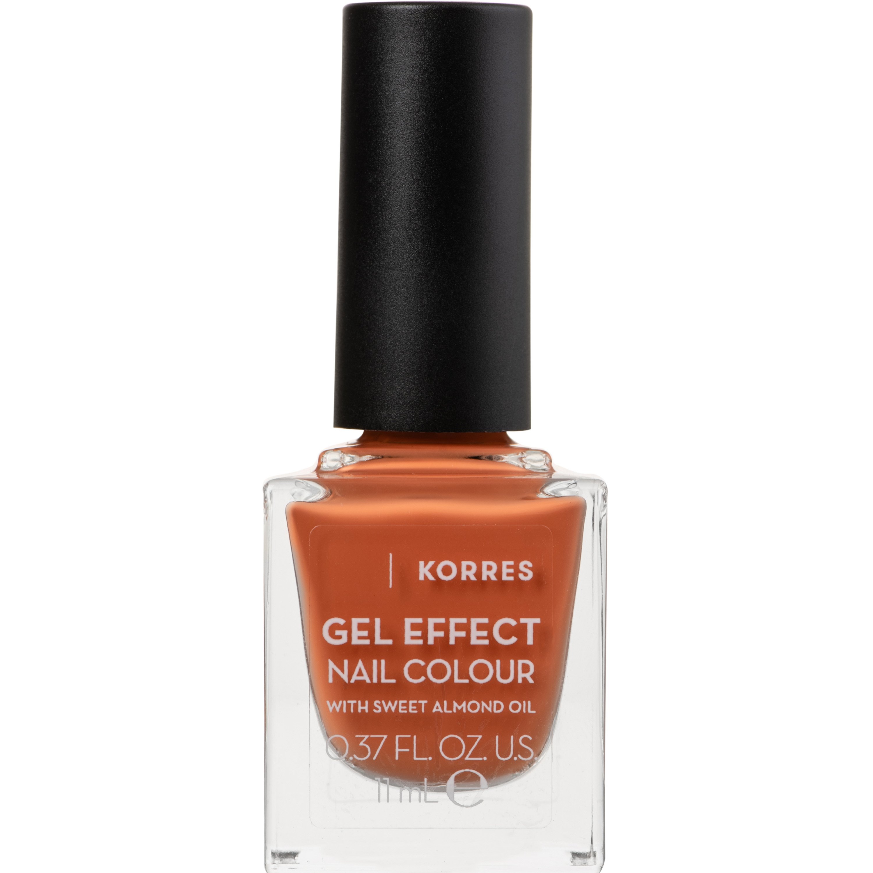 Korres Gel Effect Nail Colour Βερνίκι Νυχιών με Αμυγδαλέλαιο για Έντονη Λάμψη & Μεγάλη Διάρκεια 11ml - 64 Keramos