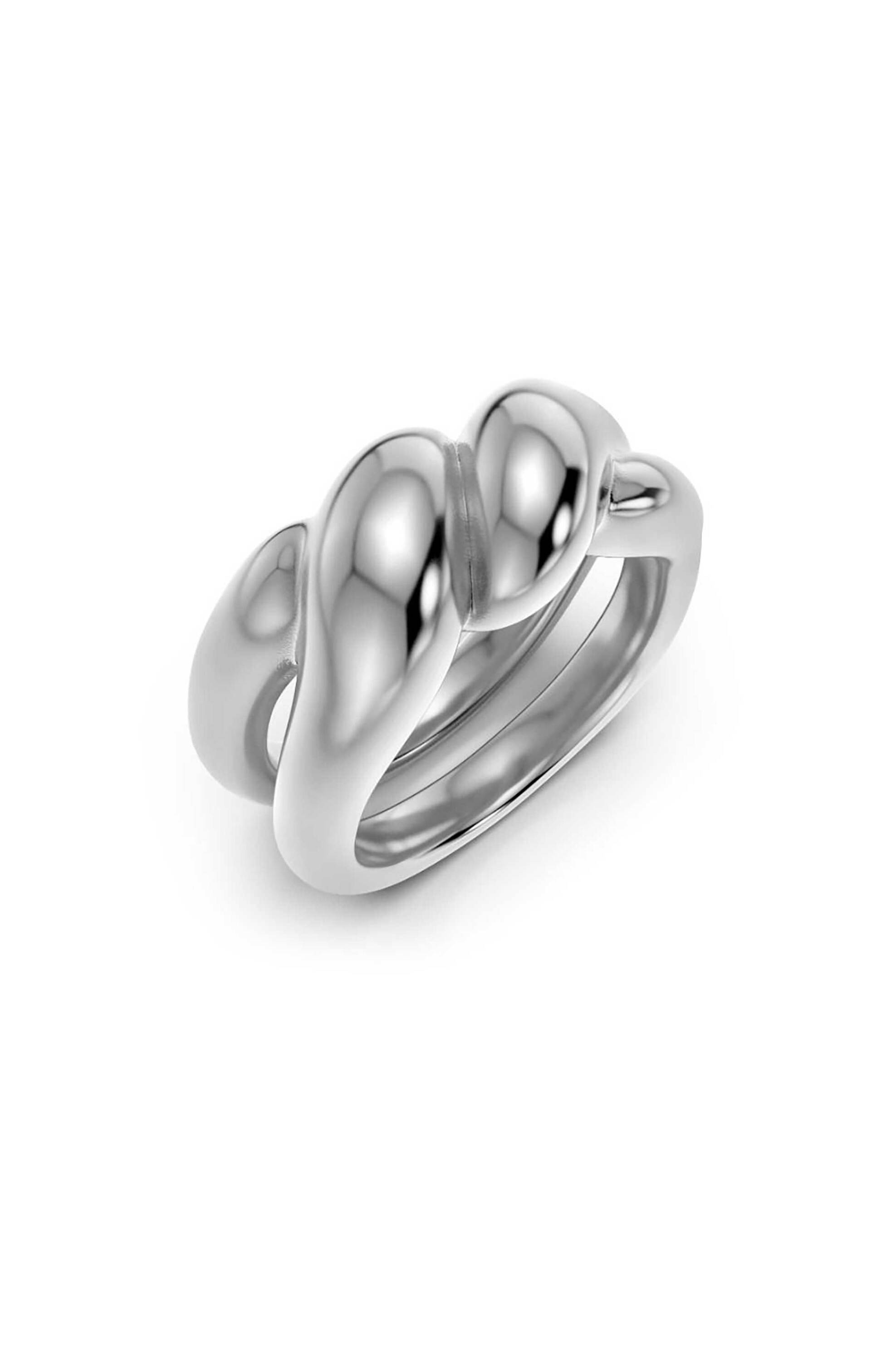 EDBLAD γυναικείο δαχτυλίδι "Twist Steel M"