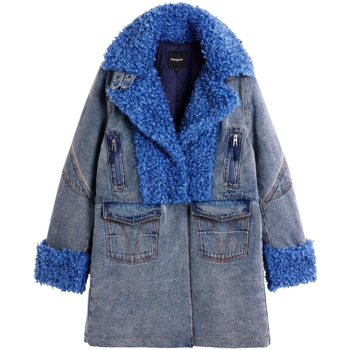 Παλτό Desigual REPIRSE_CHAQ_MOONLIGH 26SWEWX1