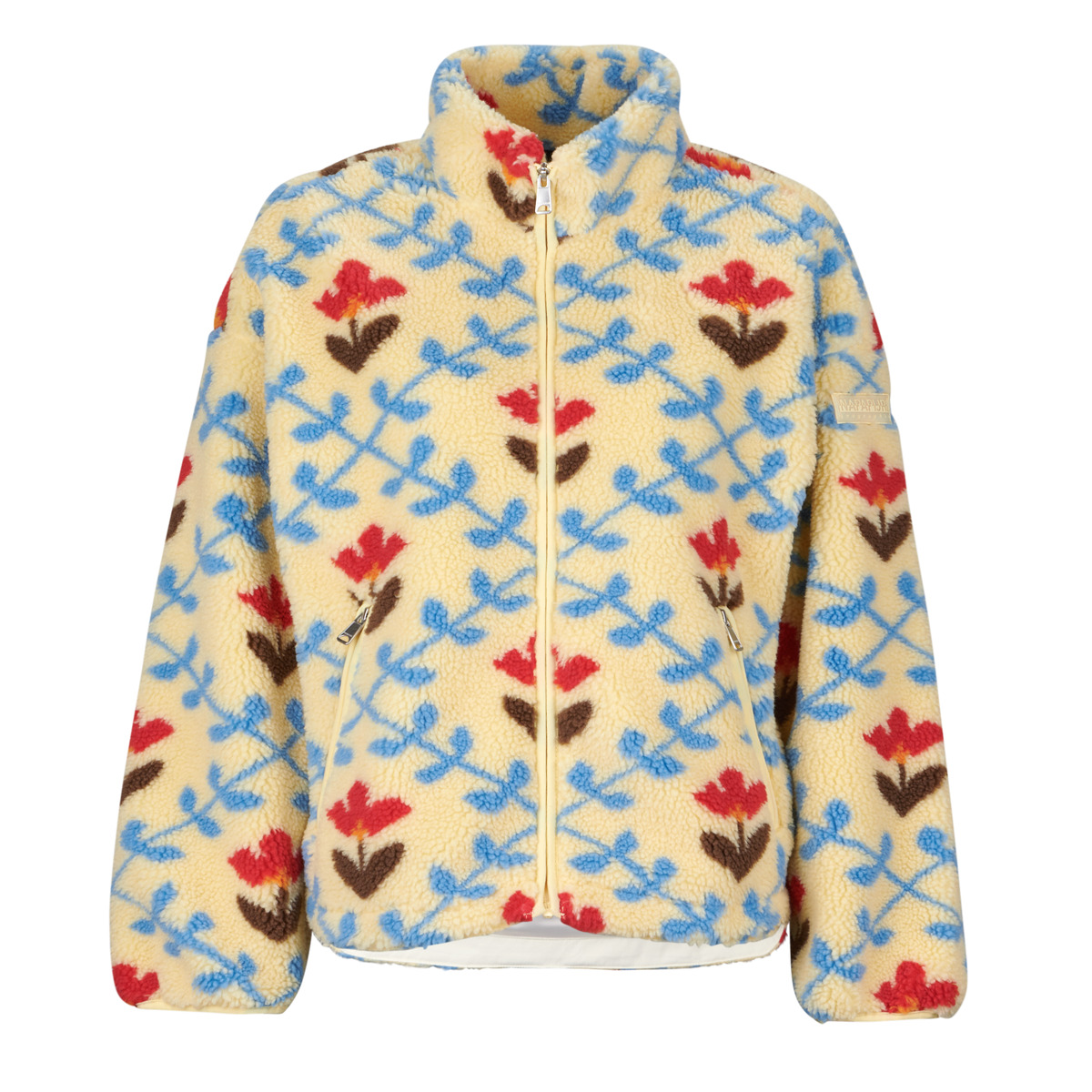 Fleece Napapijri T-SHIMA W AOP FLOWER FDU