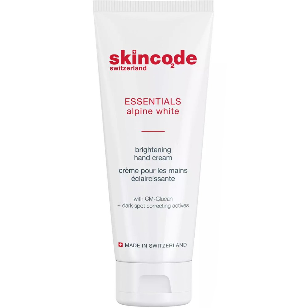 Skincode Essentials Brightening Hand Cream Λευκαντική, Ενυδατική & Αντιγηραντική Κρέμα Χεριών για την Πρόληψη & τη Βελτίωση των Κηλίδων 75ml