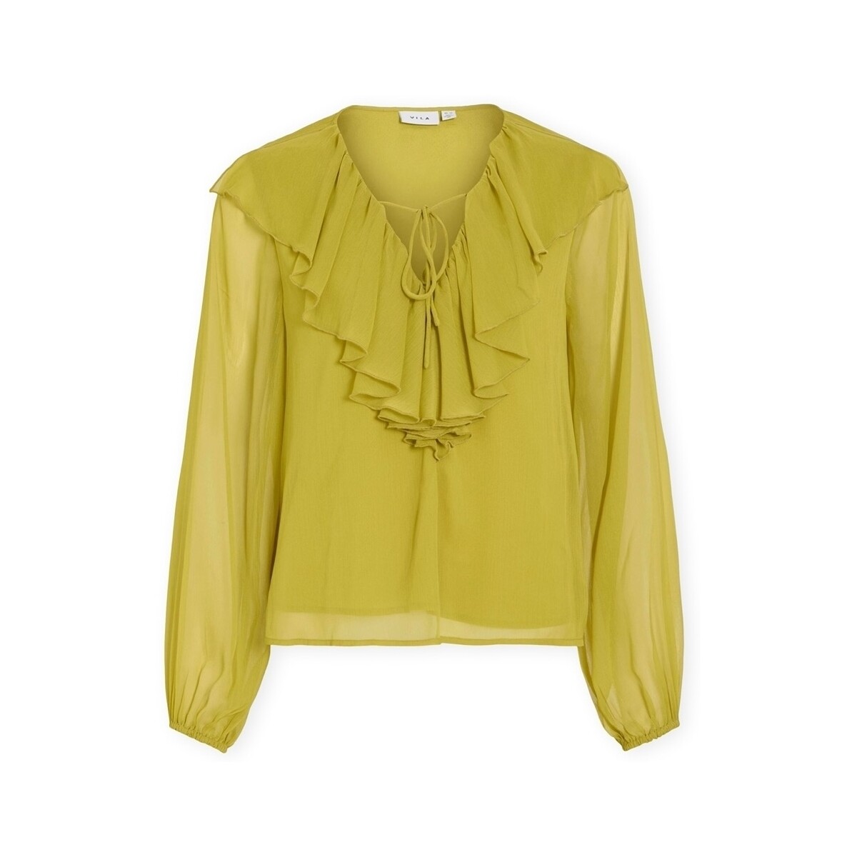 Μπλούζα Vila Top Hela - Green Evy