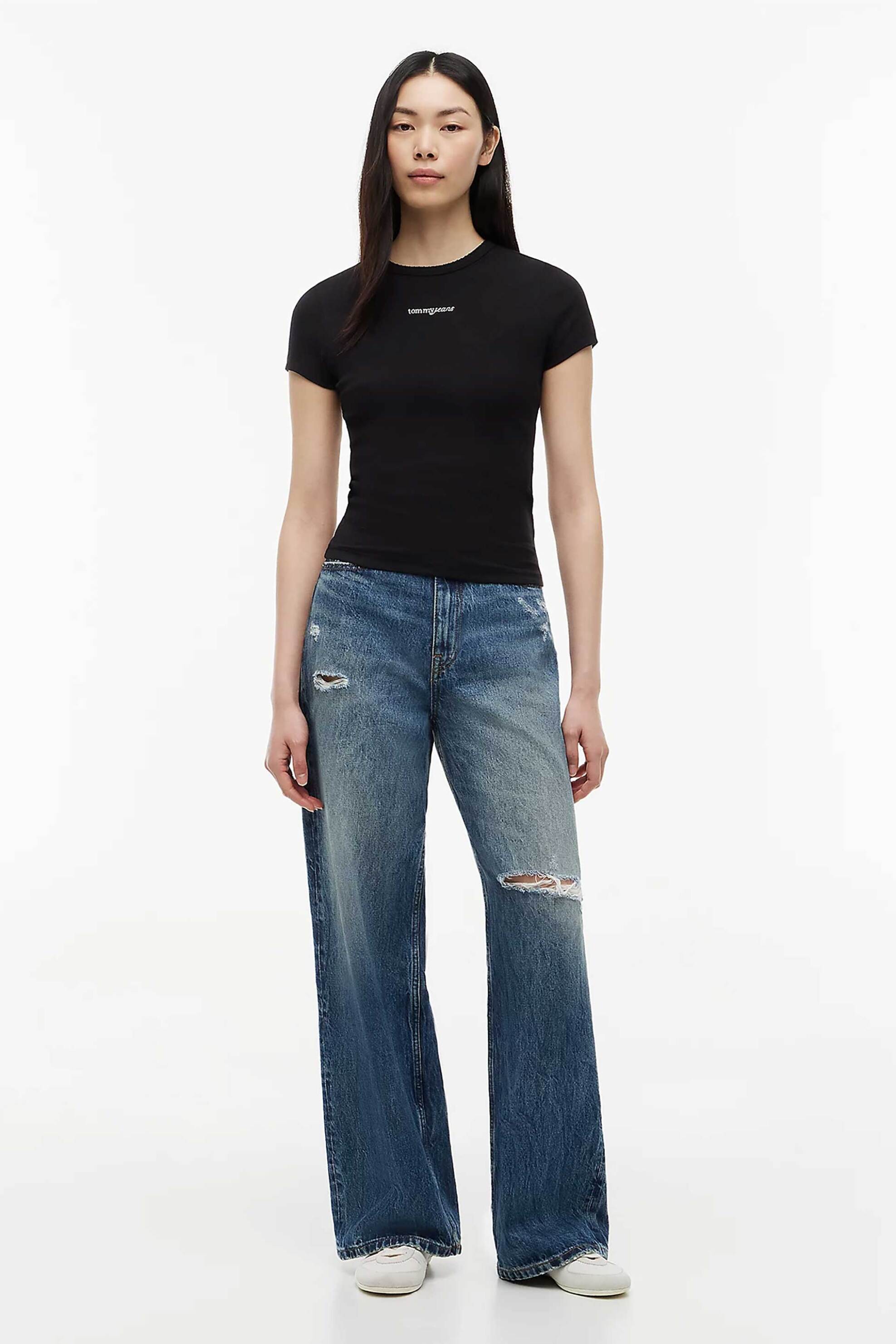 Tommy Jeans γυναικείο τζιν παντελόνι Wide Fit "Claire"