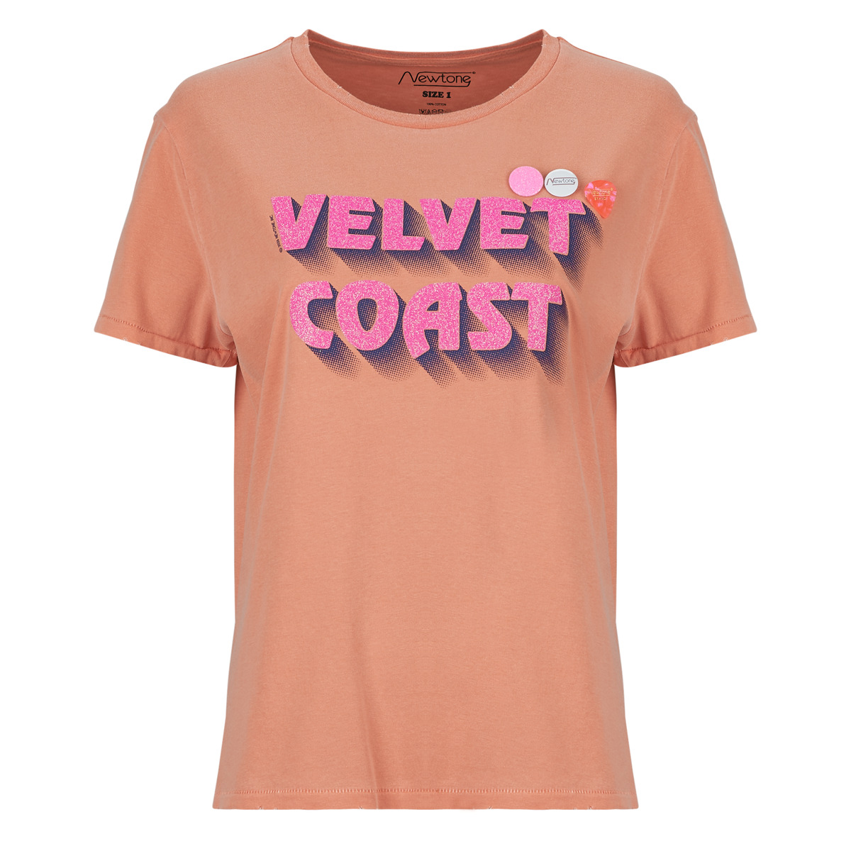 T-shirt με κοντά μανίκια Newtone MARINA STARLIGHT