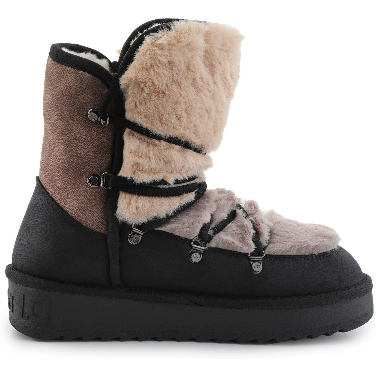 Μπότες D.Franklin Nordic TRK Fur DFSH370012-Black