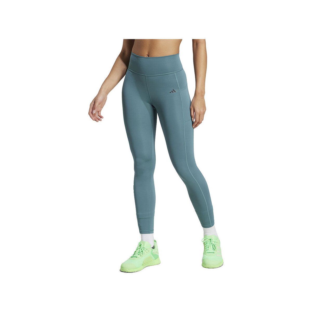 Καλσόν adidas Leggings Optime Stash CLIMACOOL taille haute