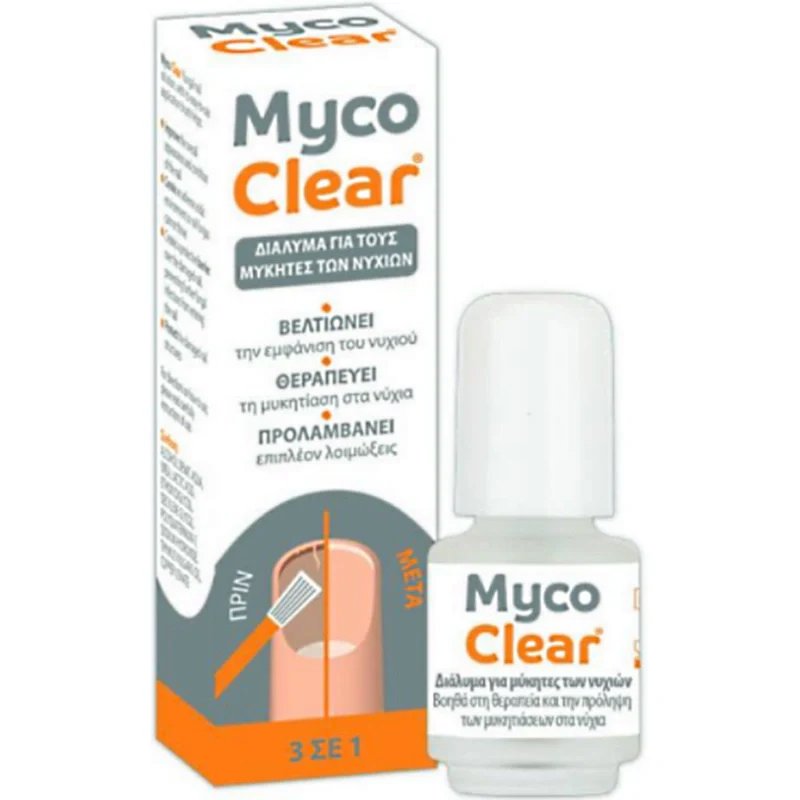 Venture Life Myco Clear 3in1 Διάλυμα για τους Μύκητες των Νυχιών με Τριπλή Δράση 4ml