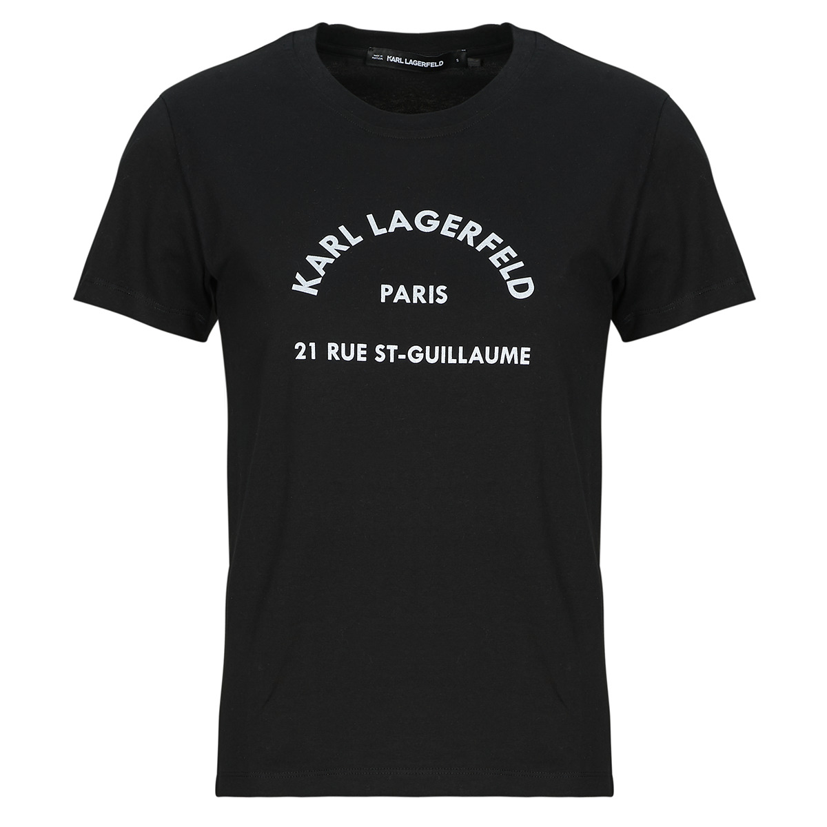 T-shirt με κοντά μανίκια Karl Lagerfeld RSG GLITTER PETITE T-SHIRT