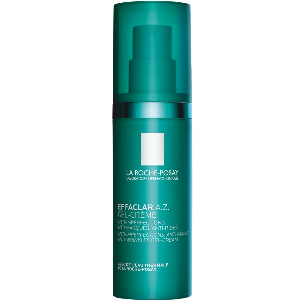 La Roche-Posay Effaclar A.Z. Gel Cream Κρέμα-gel με Αζελαϊκό, Σαλικυλικό & Υαλουρονικό Οξύ για Δράση Κατά των Ατελειών & των Ρυτίδων σε Δέρμα με Τάση Ακμής 40ml