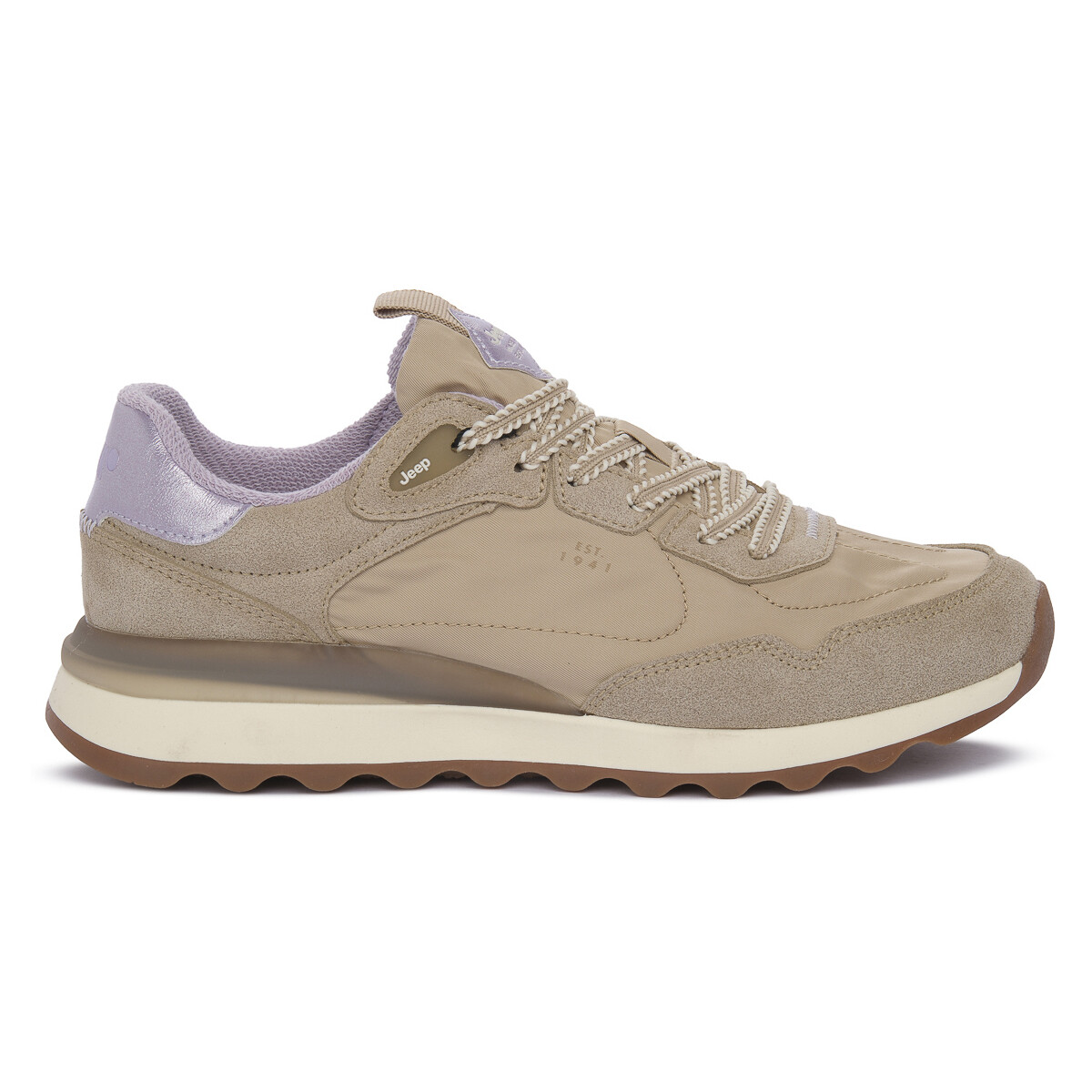 Xαμηλά Sneakers Jeep 023 JARA BEIGE