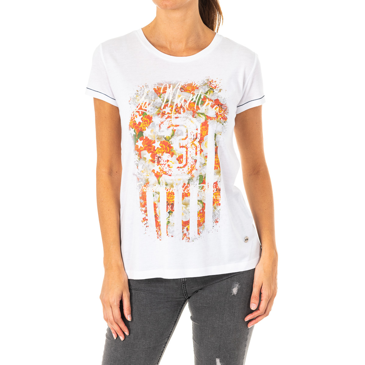 T-shirt με κοντά μανίκια La Martina LWR309