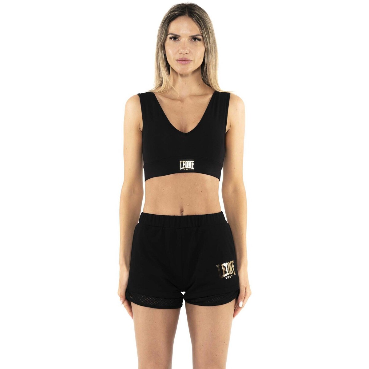 Αθλητικά μπουστάκια Leone 1947 Woman Top Gold
