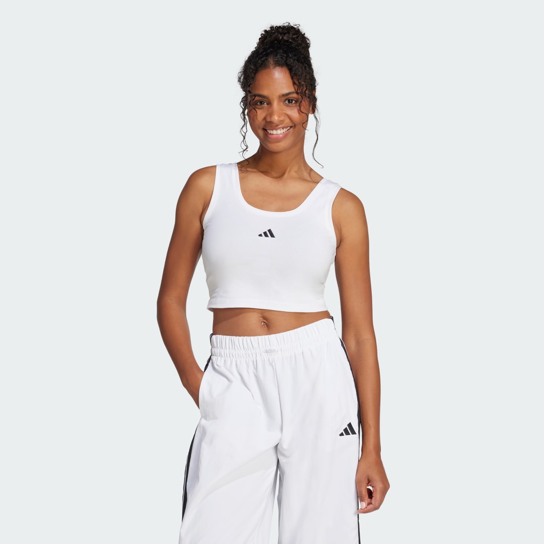 Essentials Small Logo Cotton Lifestyle Tank Top