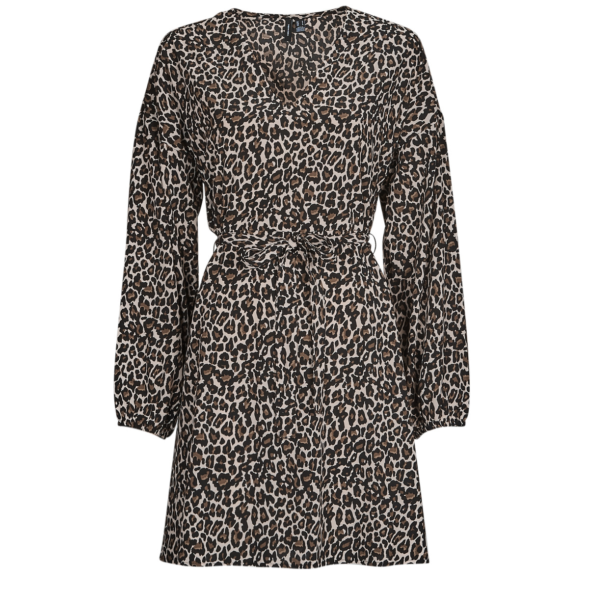 Κοντά Φορέματα Vero Moda VMNAJA LS SHORT DRESS WVN GA NOOS