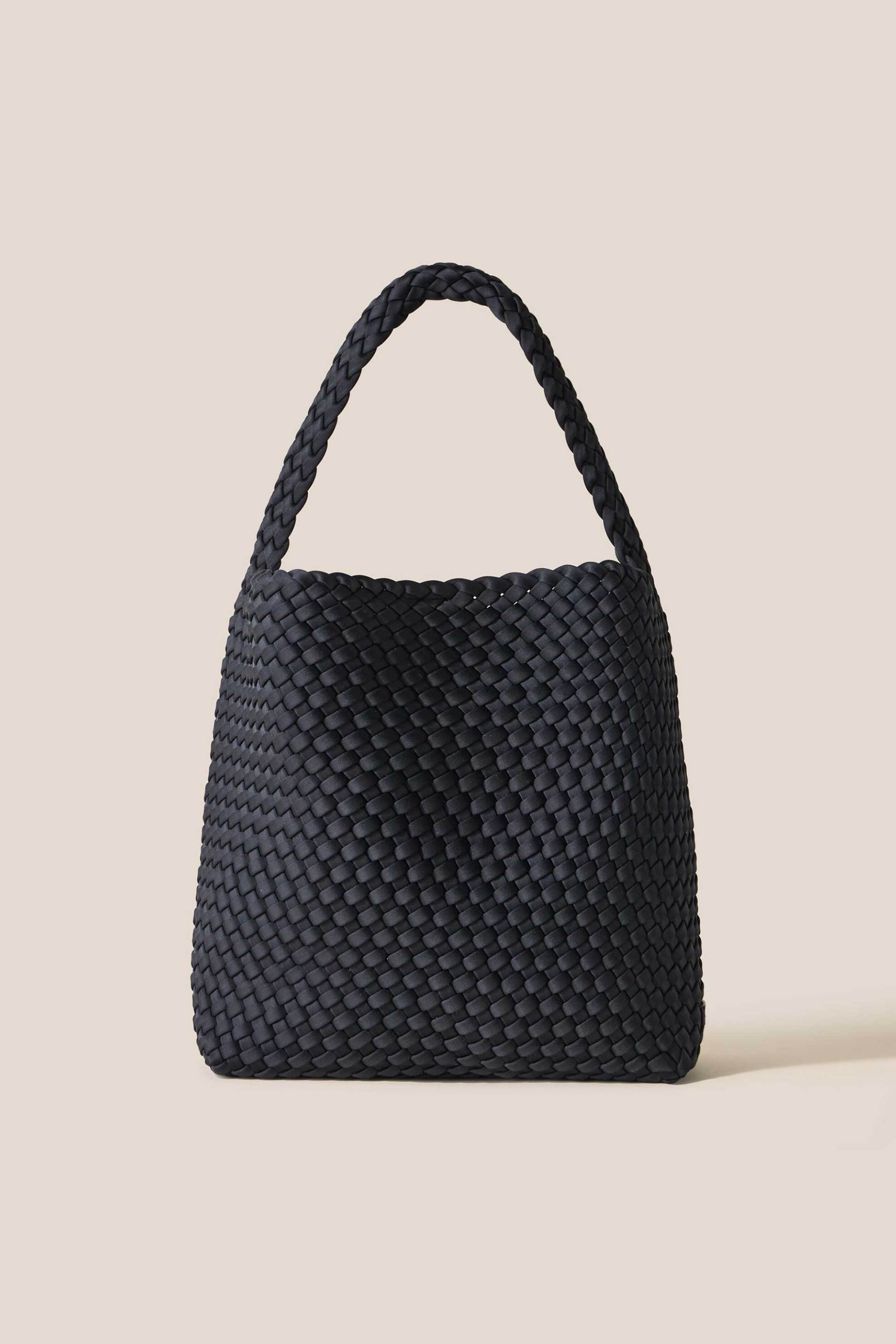 Naghedi γυναικεία τσάντα hobo με πλεκτό σχέδιο "Nomad Medium" | ONE SIZE