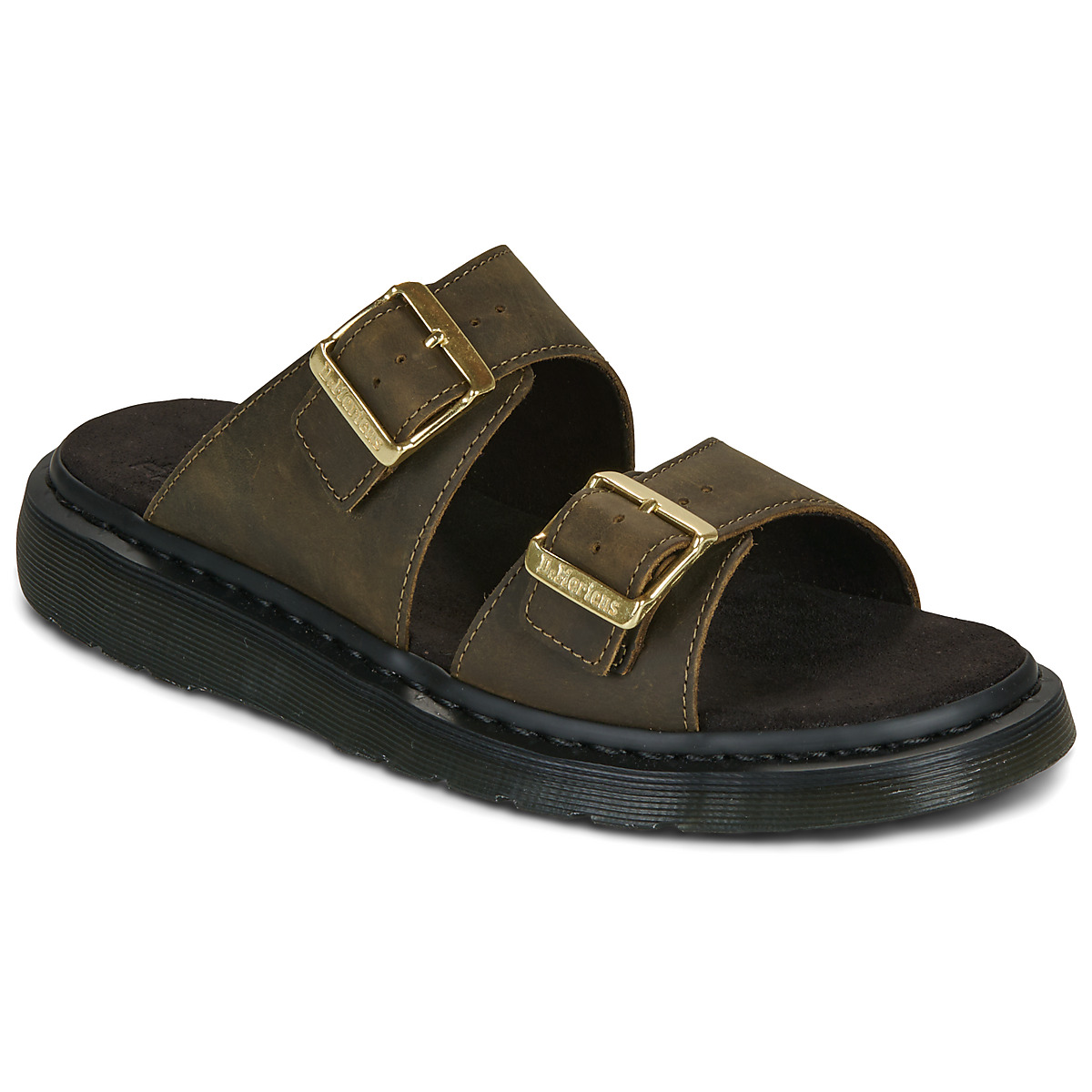 Mules Dr. Martens Josef Slide Sandal DMs Olive Wyoming