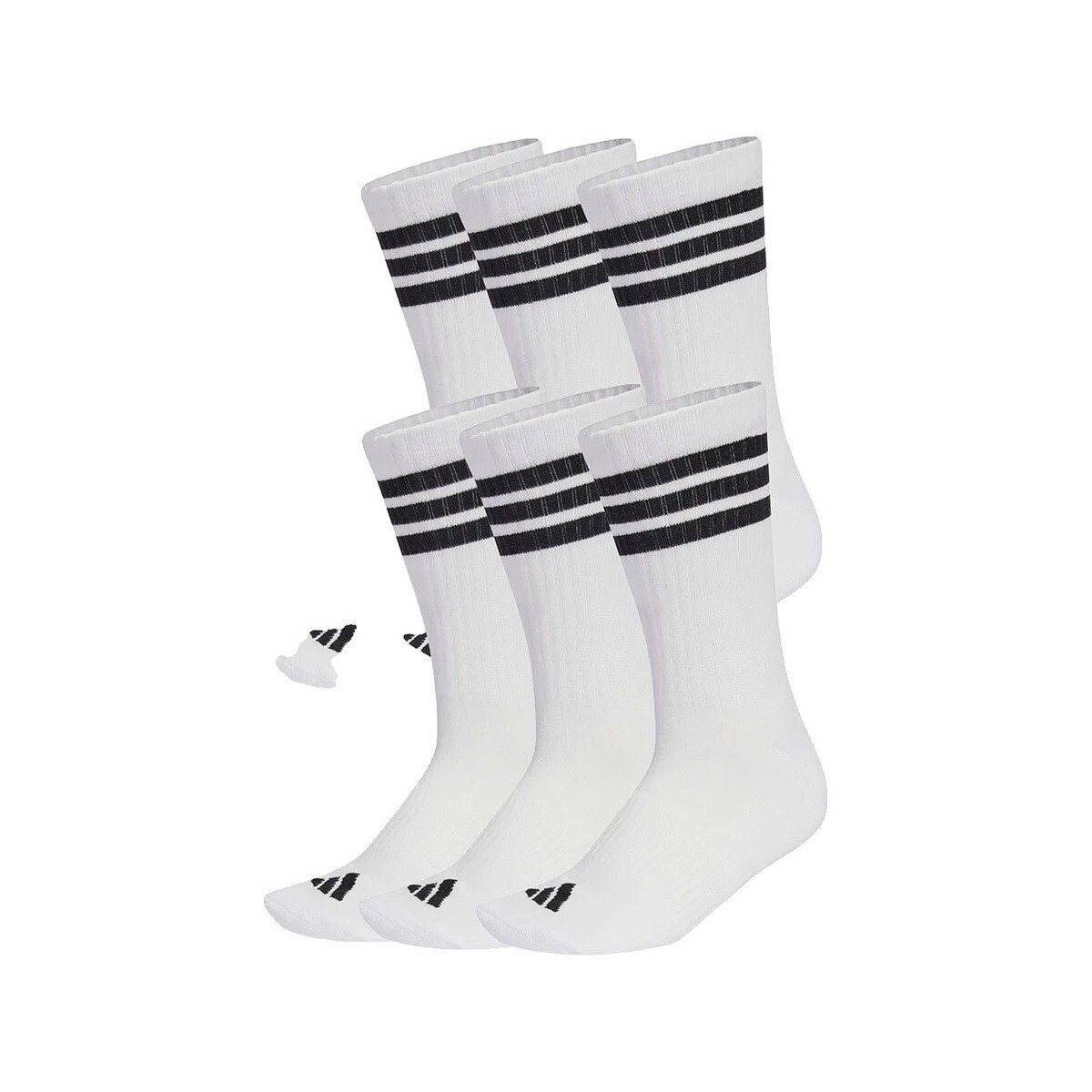 Αθλητικές κάλτσες adidas Chaussettes 3 Stripes Essentials matelassées