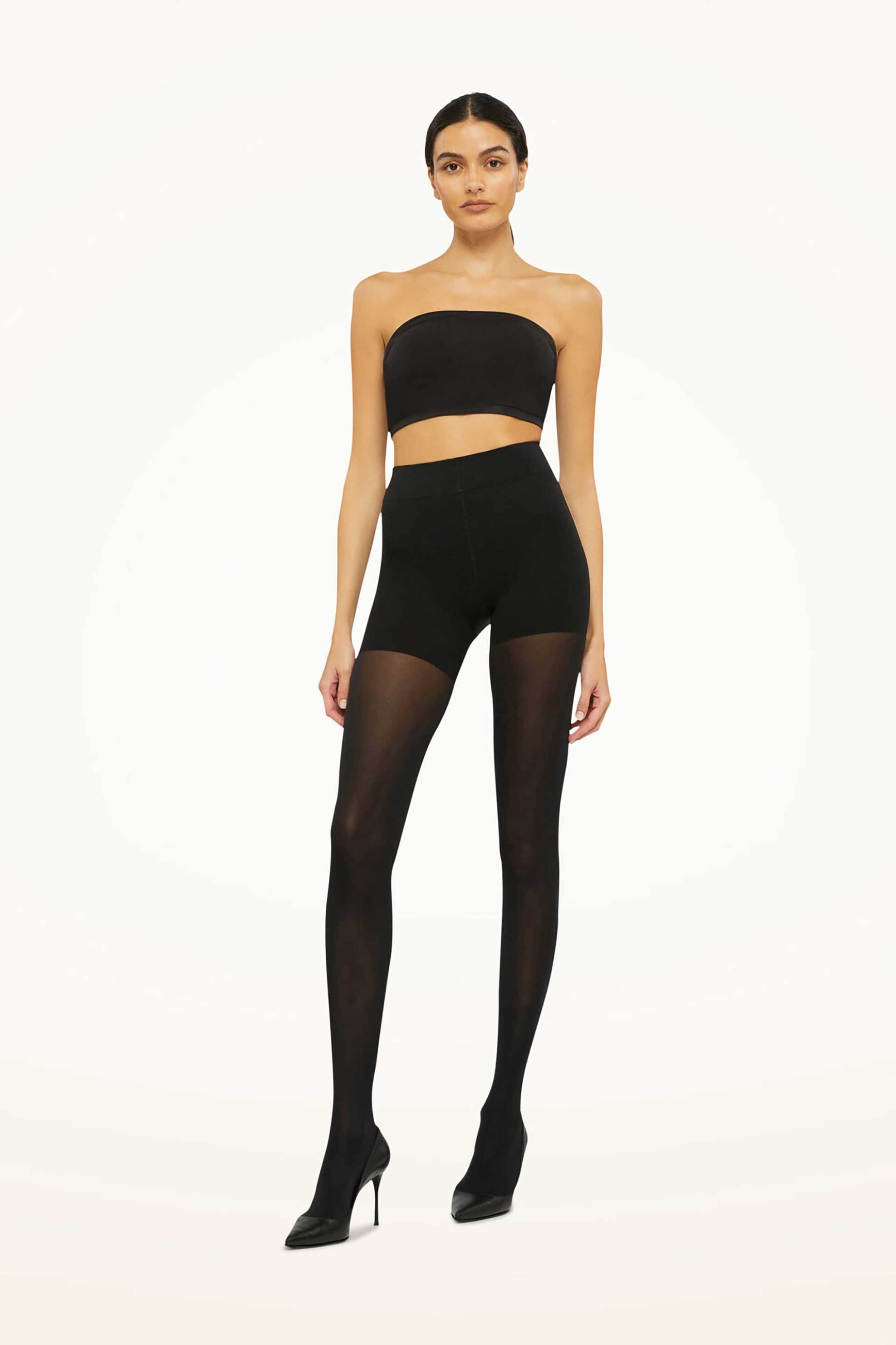 Wolford γυναικείο καλσόν μονόχρωμο με ματ υφή