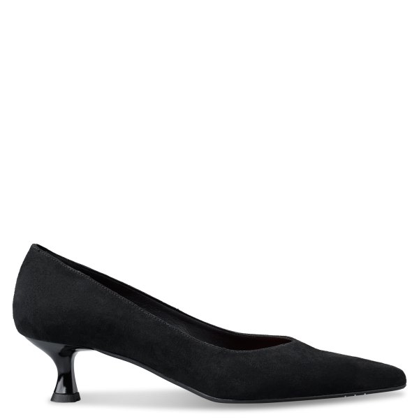 KITTEN HEEL PUMPS