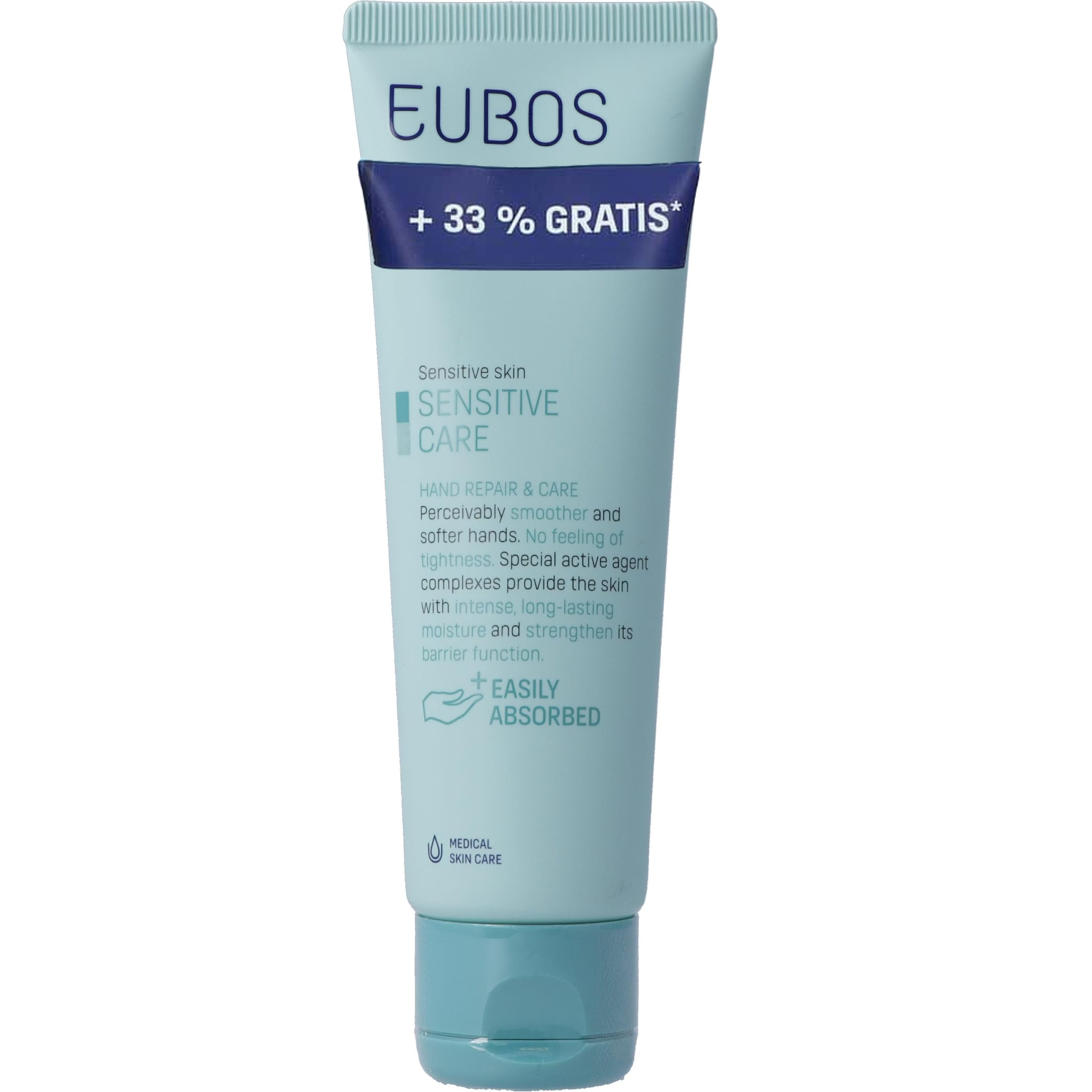 Eubos Promo Sensitive Care Hand Repair & Care Cream Ενυδατική & Αναπλαστική Κρέμα Χεριών για Ευαίσθητο Δέρμα 100ml