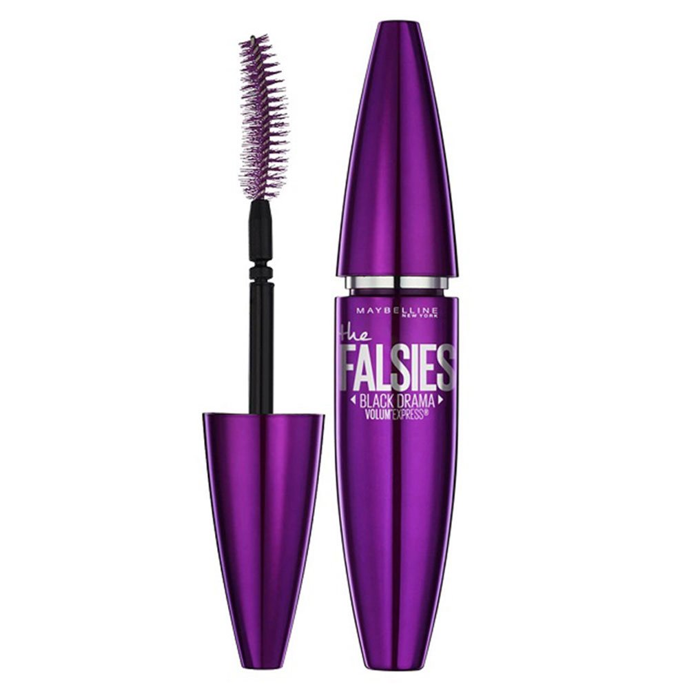 Maybelline Volum' Express The Falsies Black Drama Mascara Ορατά πιο Έντονες Βλεφαρίδες Γεμάτες από Άκρη σε Άκρη 8.2ml